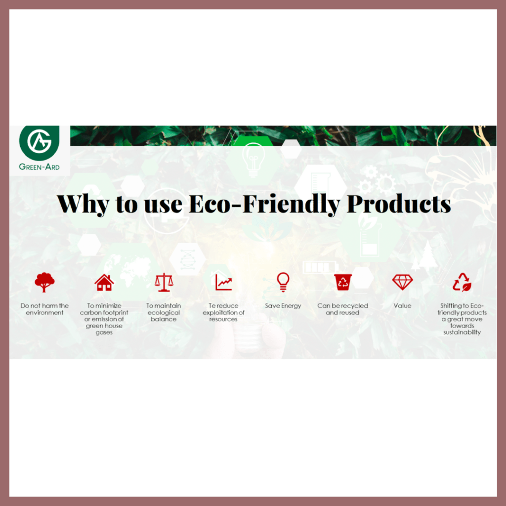 Green-ardeco products