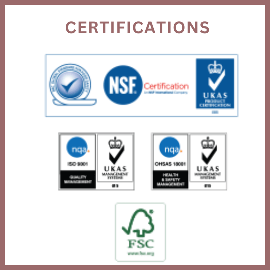 certifications