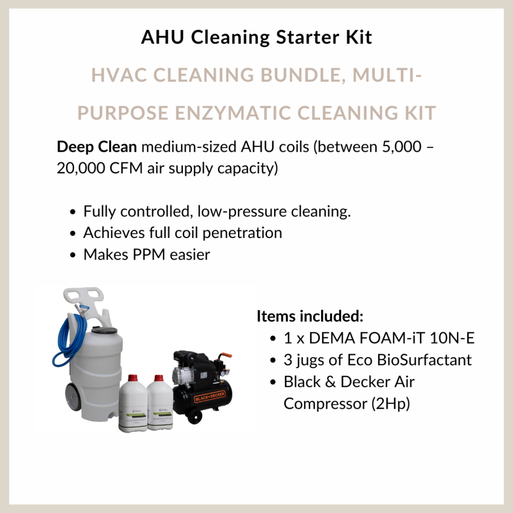 AHU Cleaning Starter Kit