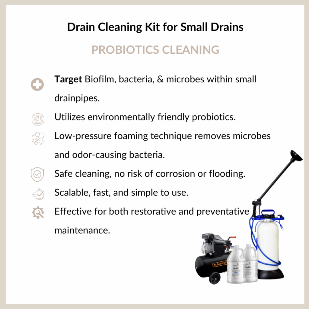 Drain Cleaning Kit for Small Drains